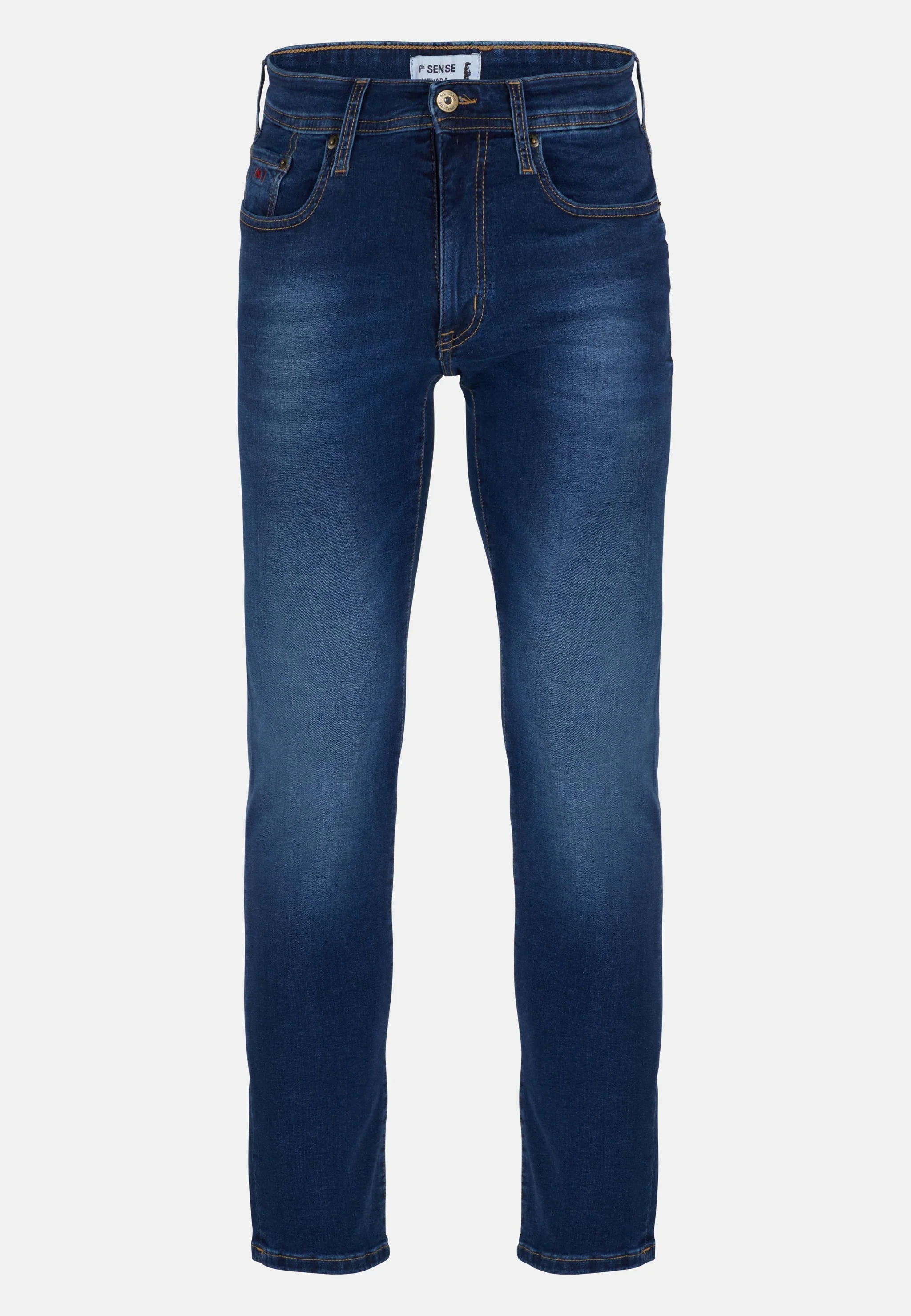 6th SENSE Nevada Straight Jean - Stonewash