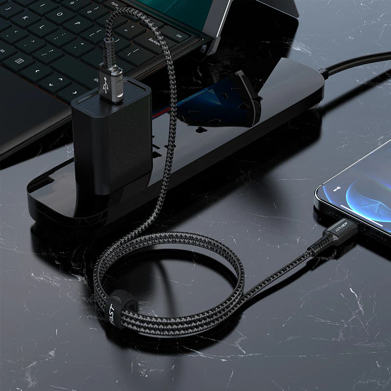 Acefast Charging data cable C1-02 USB-A to Lightning - Image 5