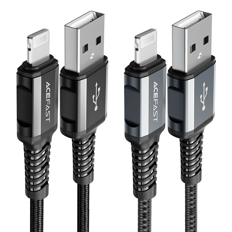 Acefast Charging data cable C1-02 USB-A to Lightning - Image 6