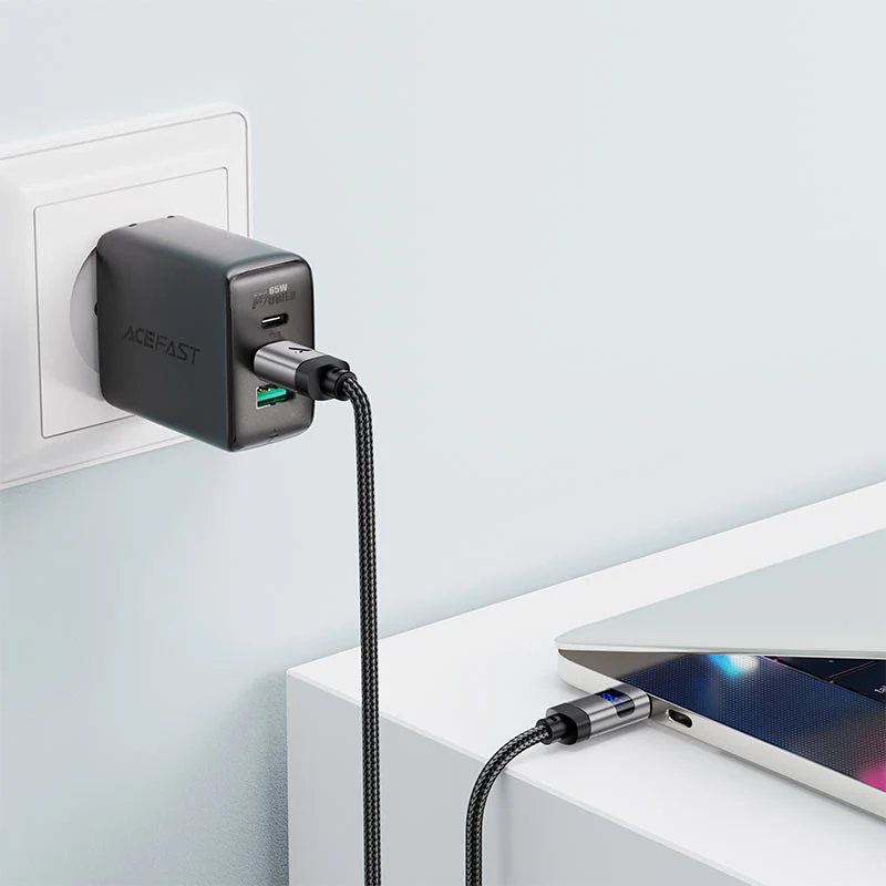 Acefast Charging Data Cable C15-03 USB-C to USB-C 60W - Image 5