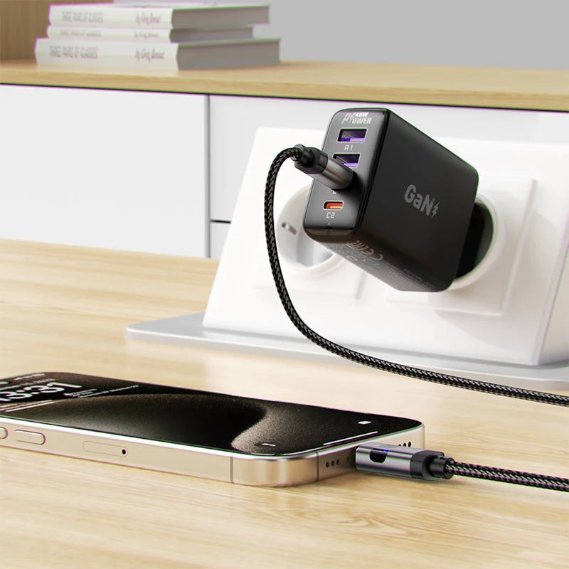 Acefast Charging Data Cable C15-03 USB-C to USB-C 60W - Image 6