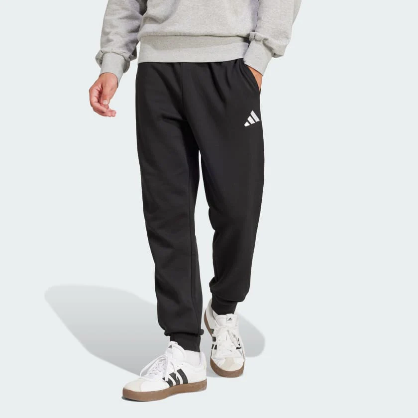 ADIDAS Essentials Feelcosy Men's Fleece Pants - Black