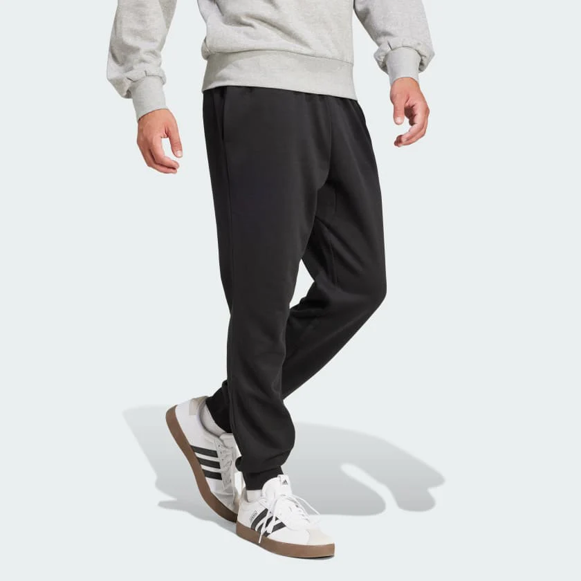 ADIDAS Essentials Feelcosy Men's Fleece Pants - Black - Image 2