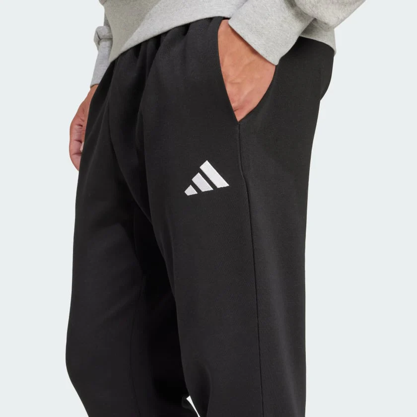 ADIDAS Essentials Feelcosy Men's Fleece Pants - Black - Image 3