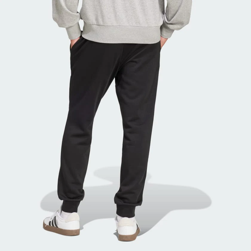 ADIDAS Essentials Feelcosy Men's Fleece Pants - Black - Image 4
