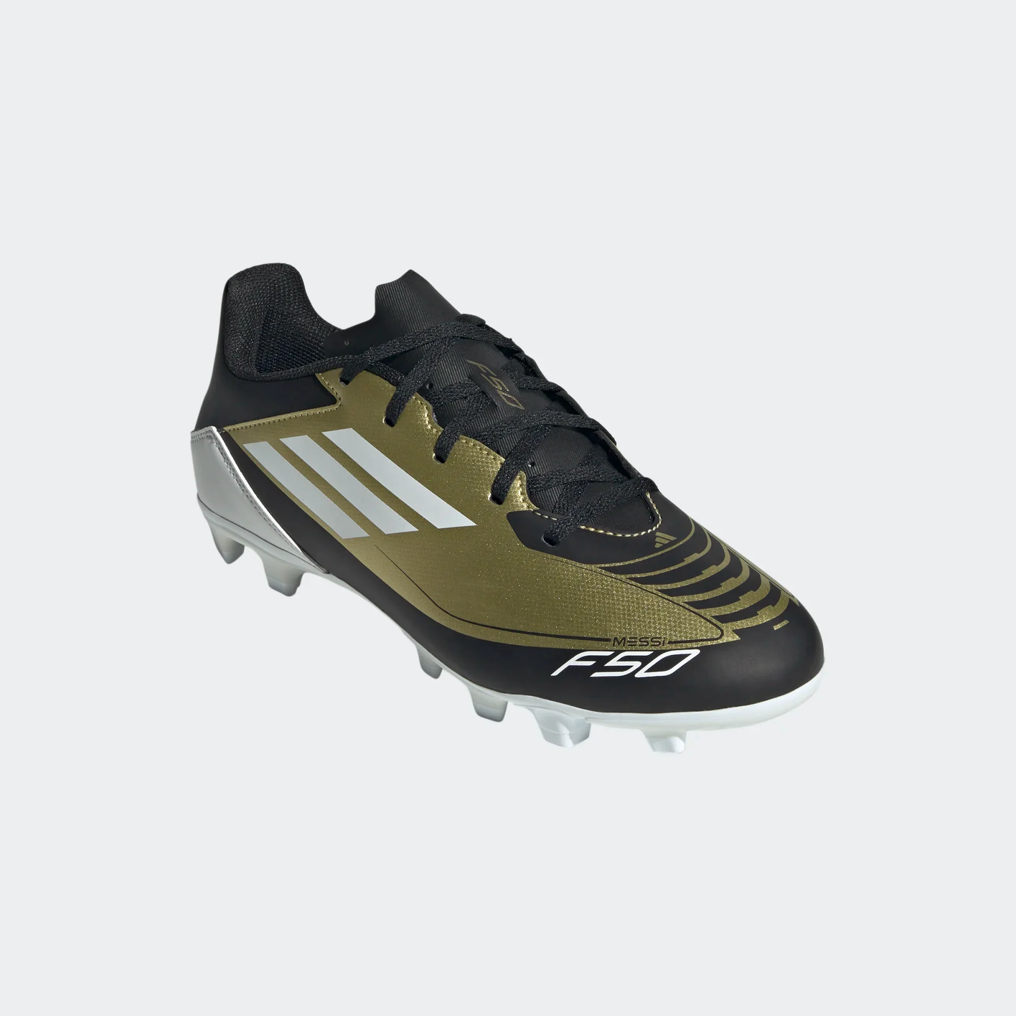 ADIDAS : F50 Club Predator Flexible Ground Messi Football Boots - Gold - Image 2