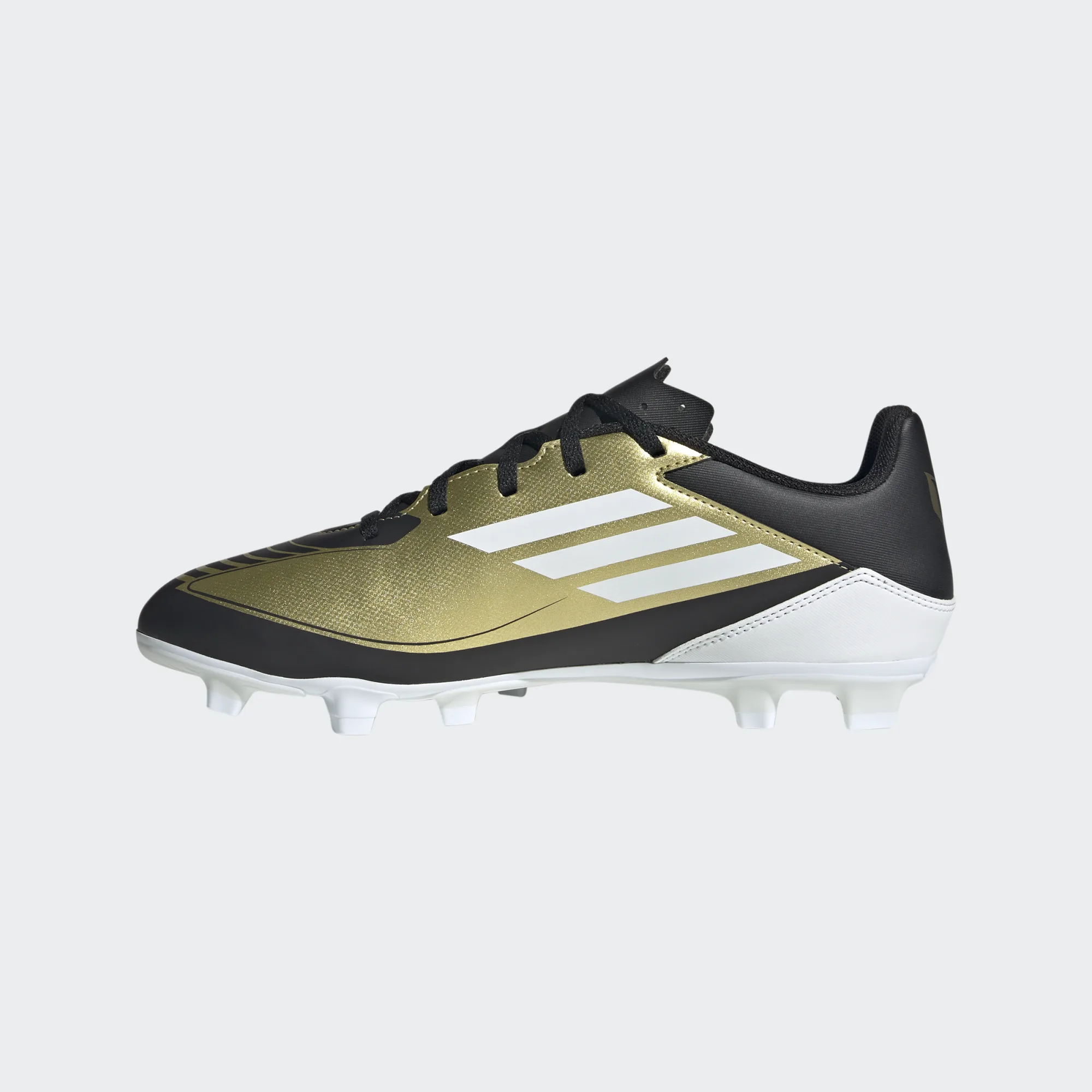 ADIDAS : F50 Club Predator Flexible Ground Messi Football Boots - Gold - Image 3