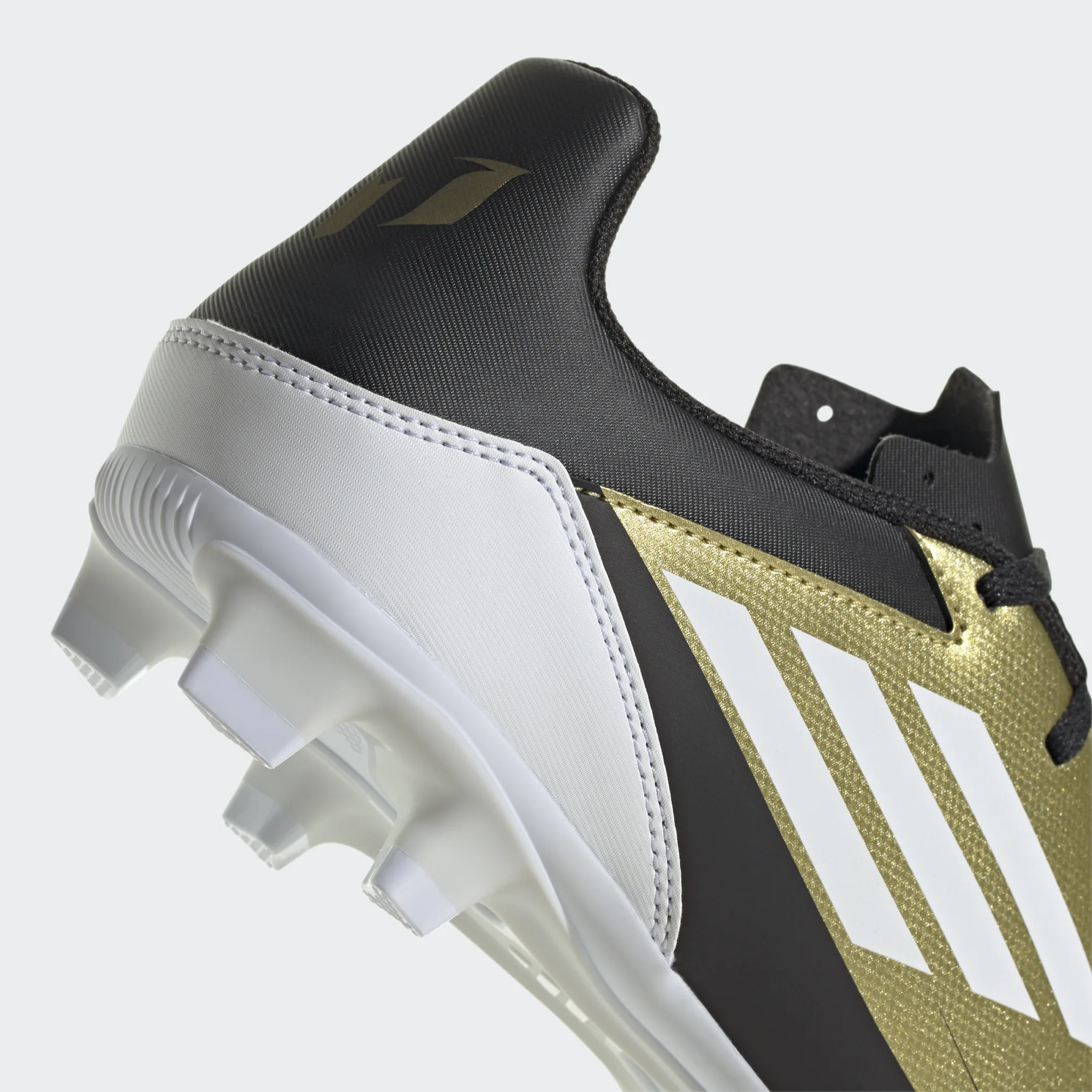 ADIDAS : F50 Club Predator Flexible Ground Messi Football Boots - Gold - Image 6