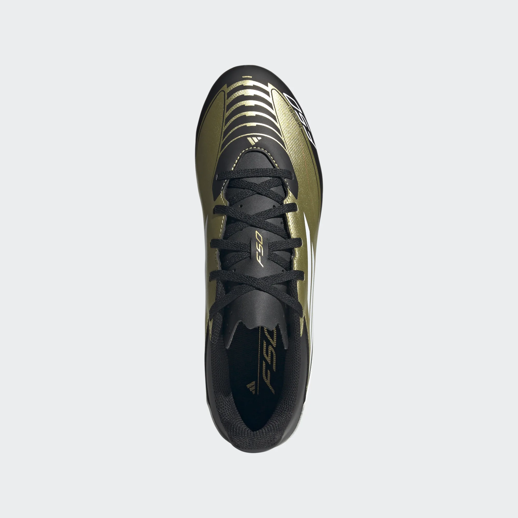 ADIDAS : F50 Club Predator Flexible Ground Messi Football Boots - Gold - Image 7