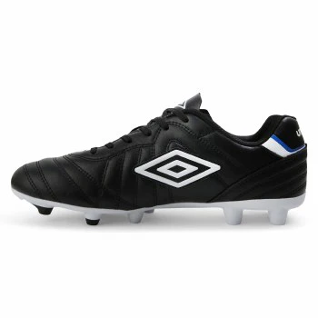 UMBRO : Speciali Liga Firm Ground Football Boots - Black - Image 3