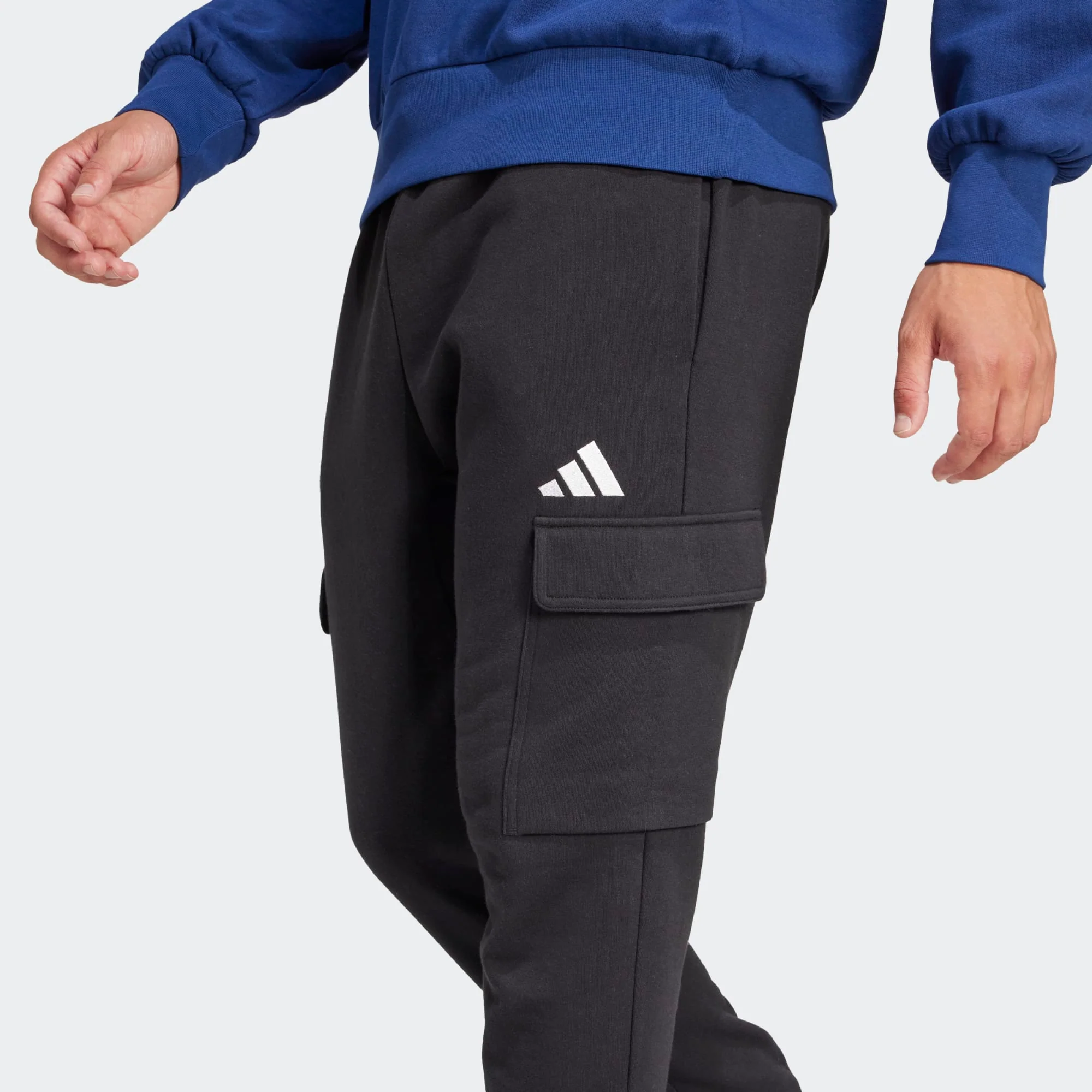 ADIDAS Feelcosy Men's Cargo Pants - Black - Image 2