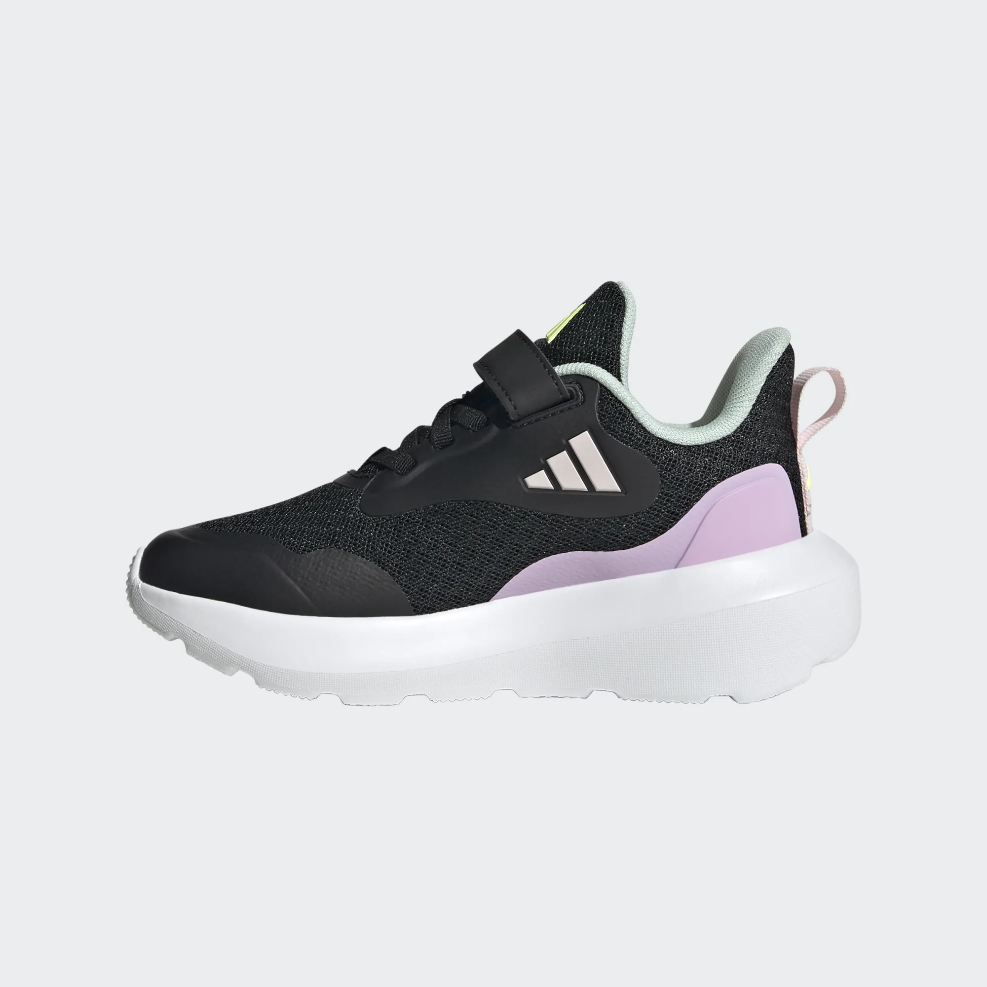 ADIDAS Fortarun Kids’ Shoes - Black/Lilac - Image 3