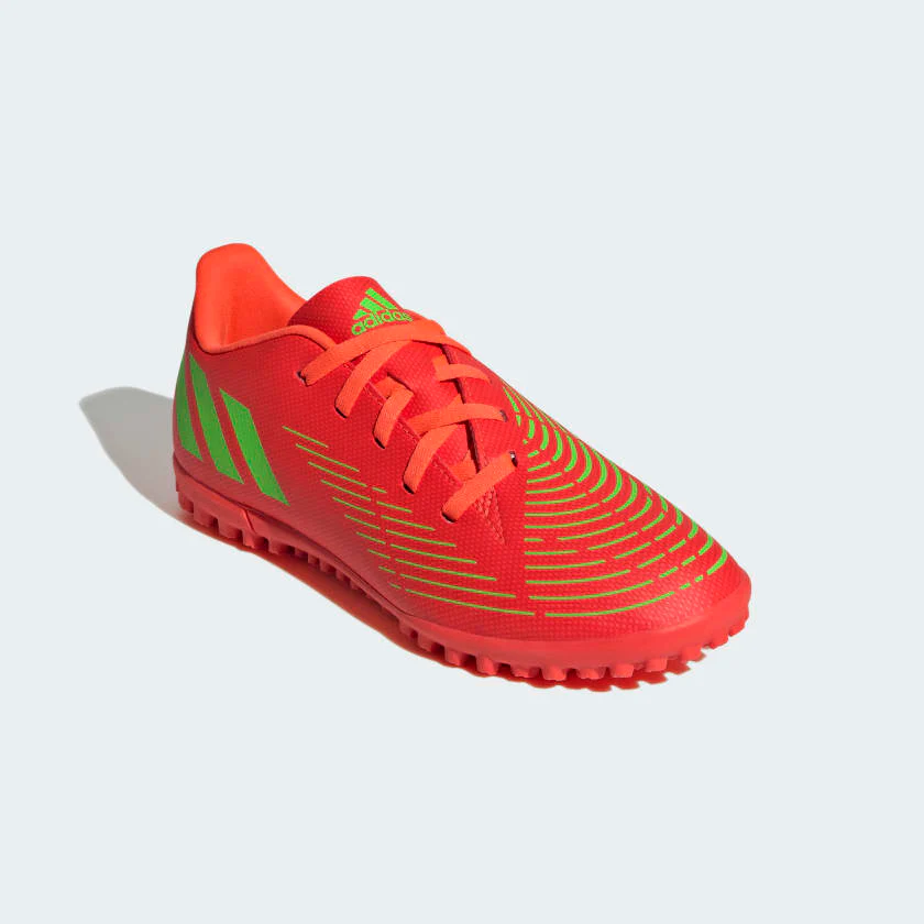 ADIDAS Kids Predator Edge.4 Turf Soccer Shoes - Orange - Image 2