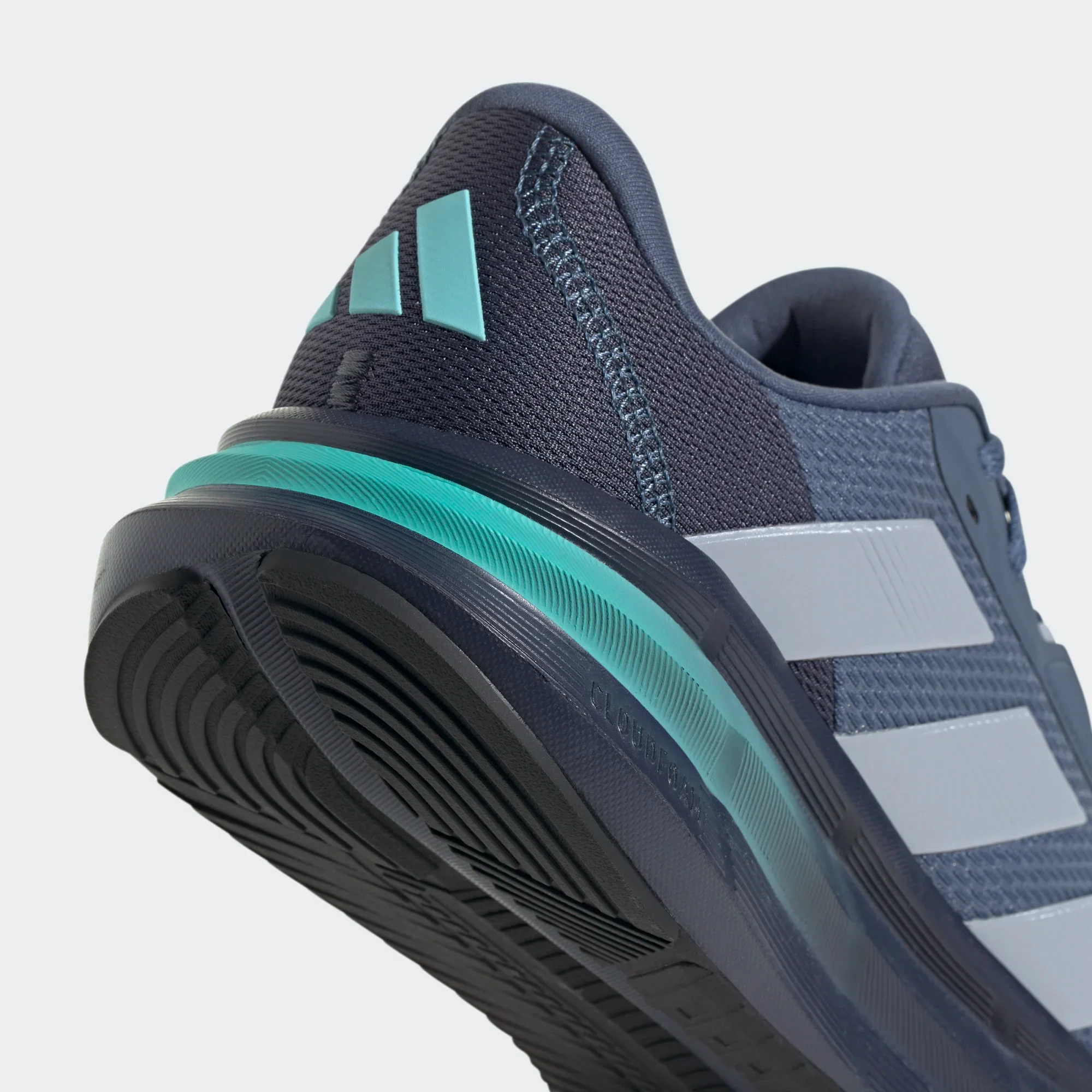 ADIDAS Men's Galaxy 7 Running Shoes - Blue - Image 5