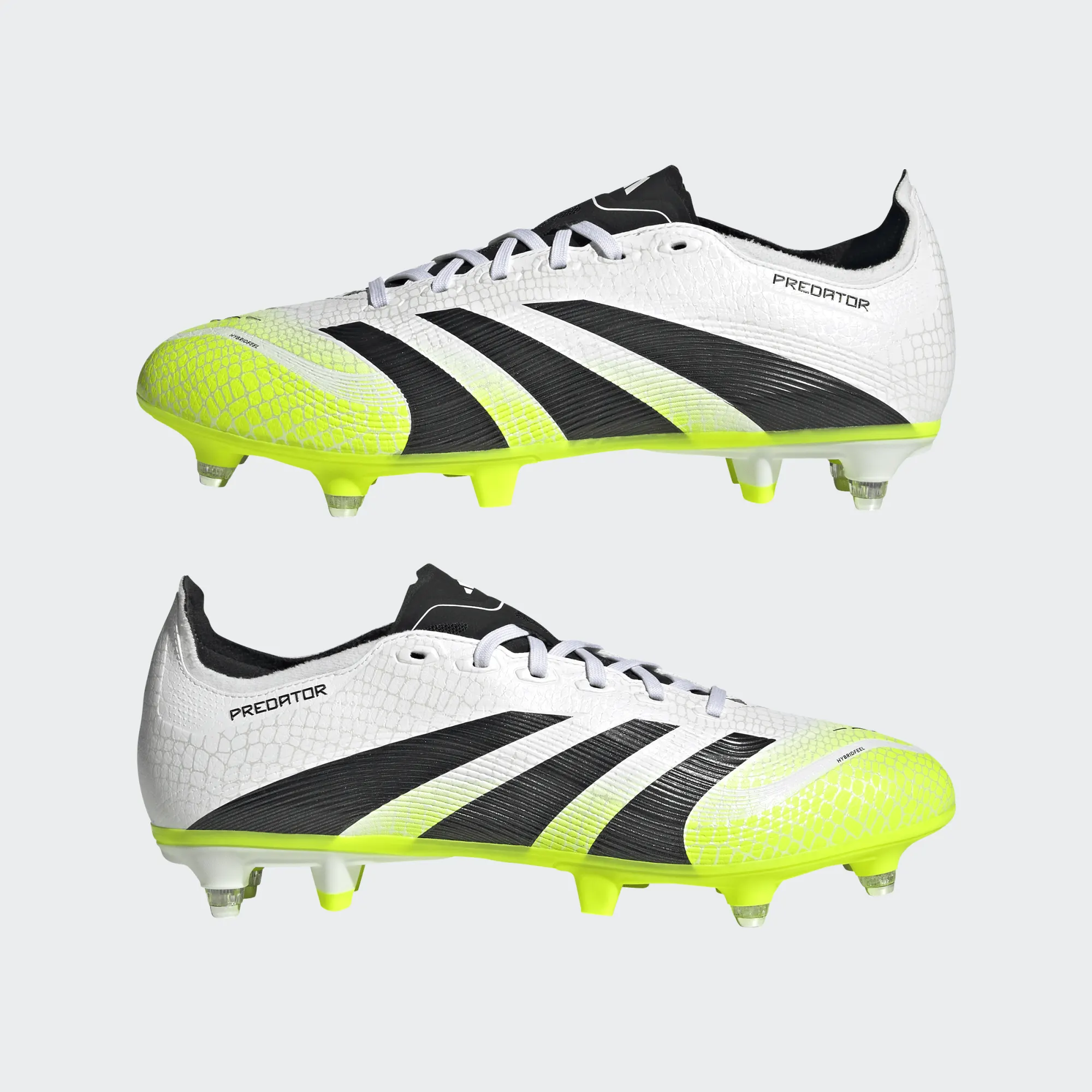 ADIDAS Predator League Soft Ground Boots - White - Image 5