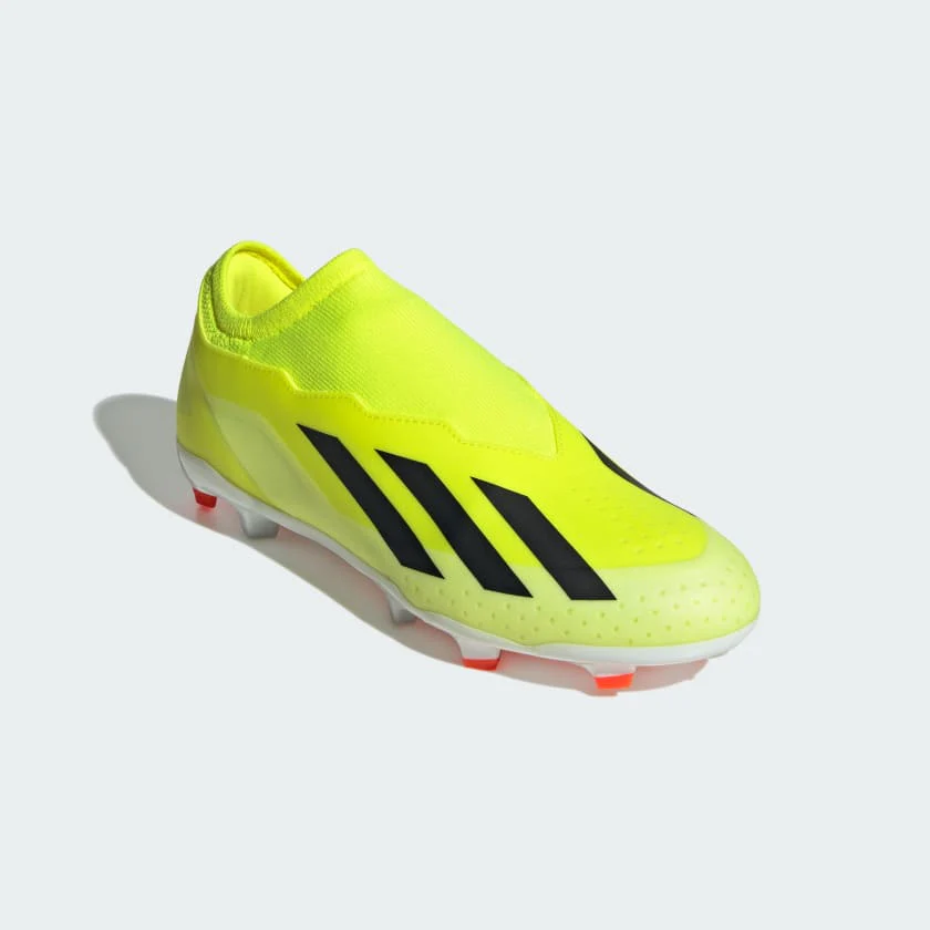 ADIDAS : X Crazyfast League Laceless Firm Ground Football Boots - Image 4