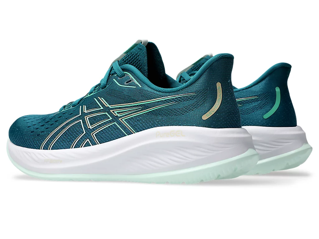 ASICS Gel Cumulus 26 Women's Running Shoe - Teal Green - Image 4