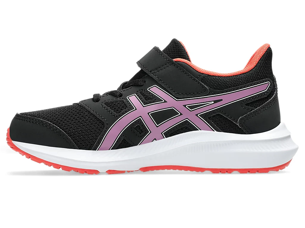 ASICS Jolt 4 Girl's PS Runners - Black - Image 3