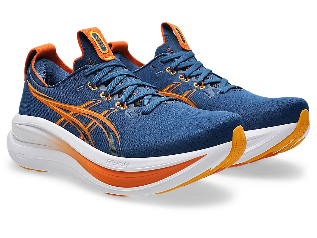 ASICS Men's Gel-Nimbus 28 Runners - Blue | 1011C127 401 - Image 2