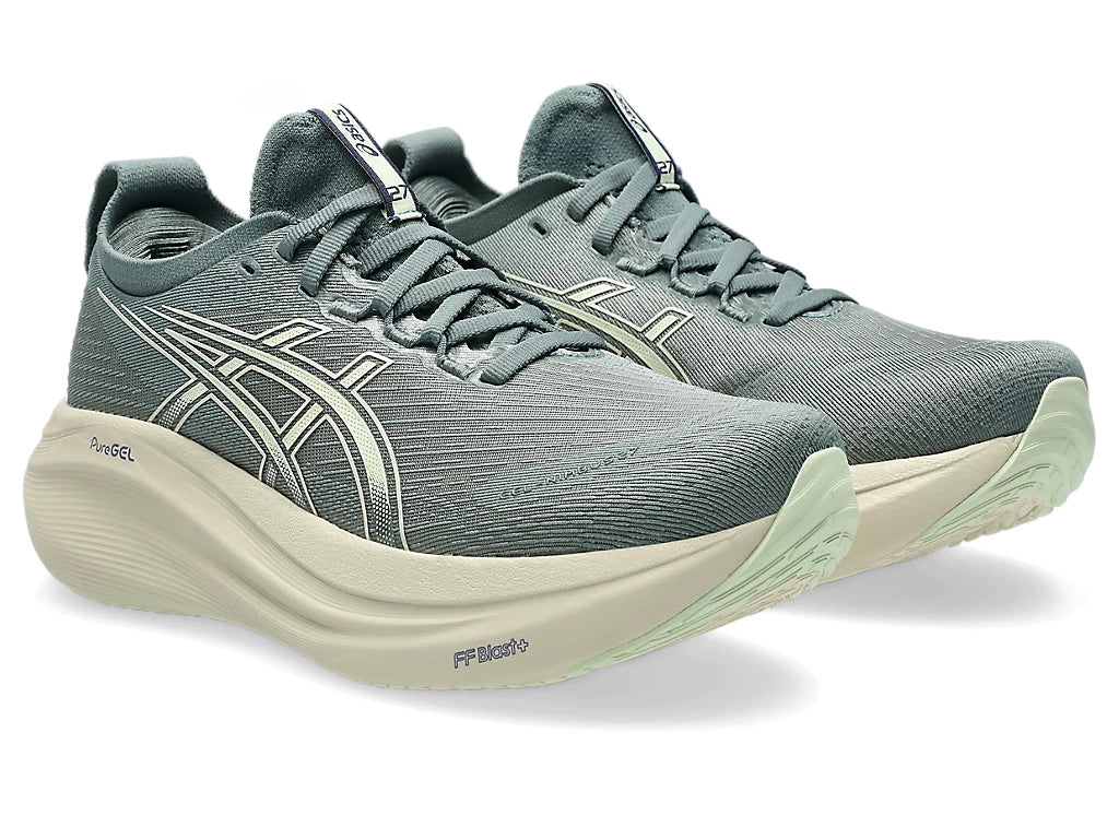 ASICS Women's Gel-Nimbus 27 Running Shoe - Green - Image 2