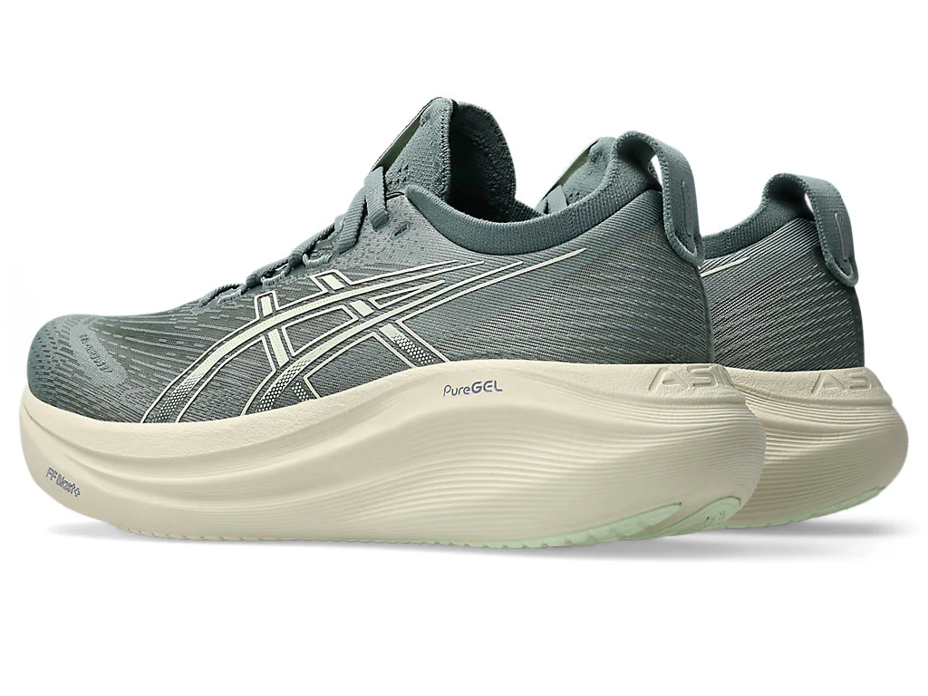 ASICS Women's Gel-Nimbus 27 Running Shoe - Green - Image 3