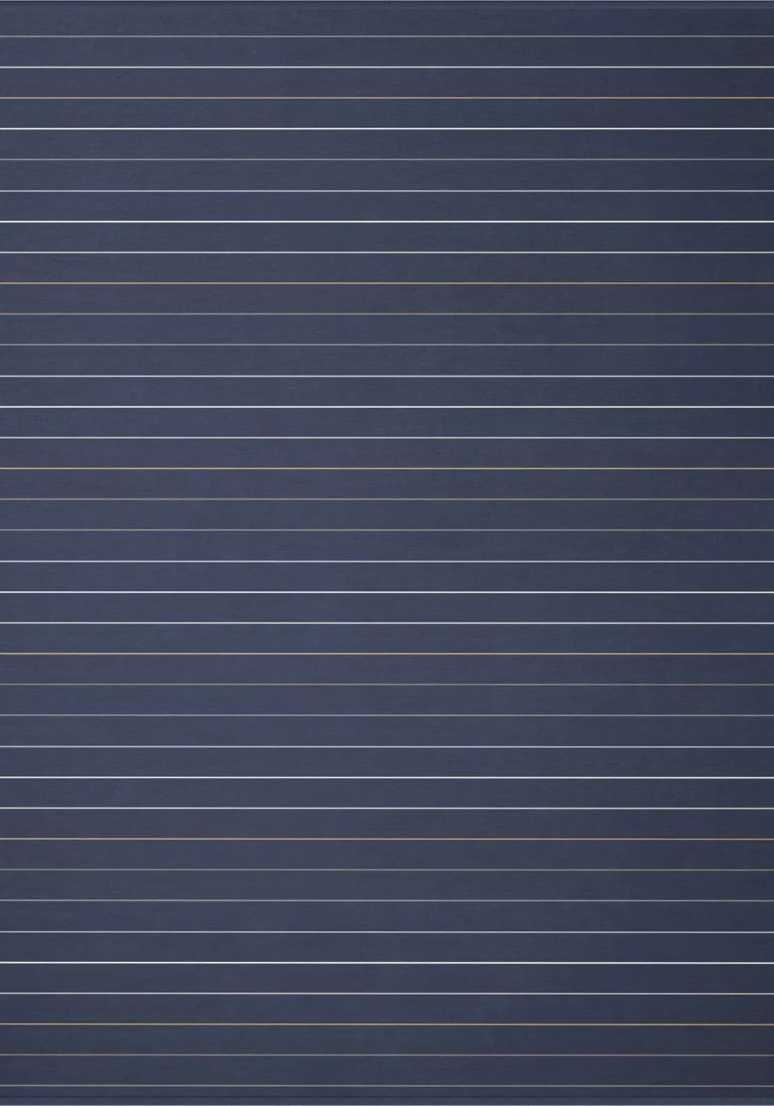 BIEDERLACK : Cotton Home - Multi Stripe NavyThrow - 140x180 - Image 3