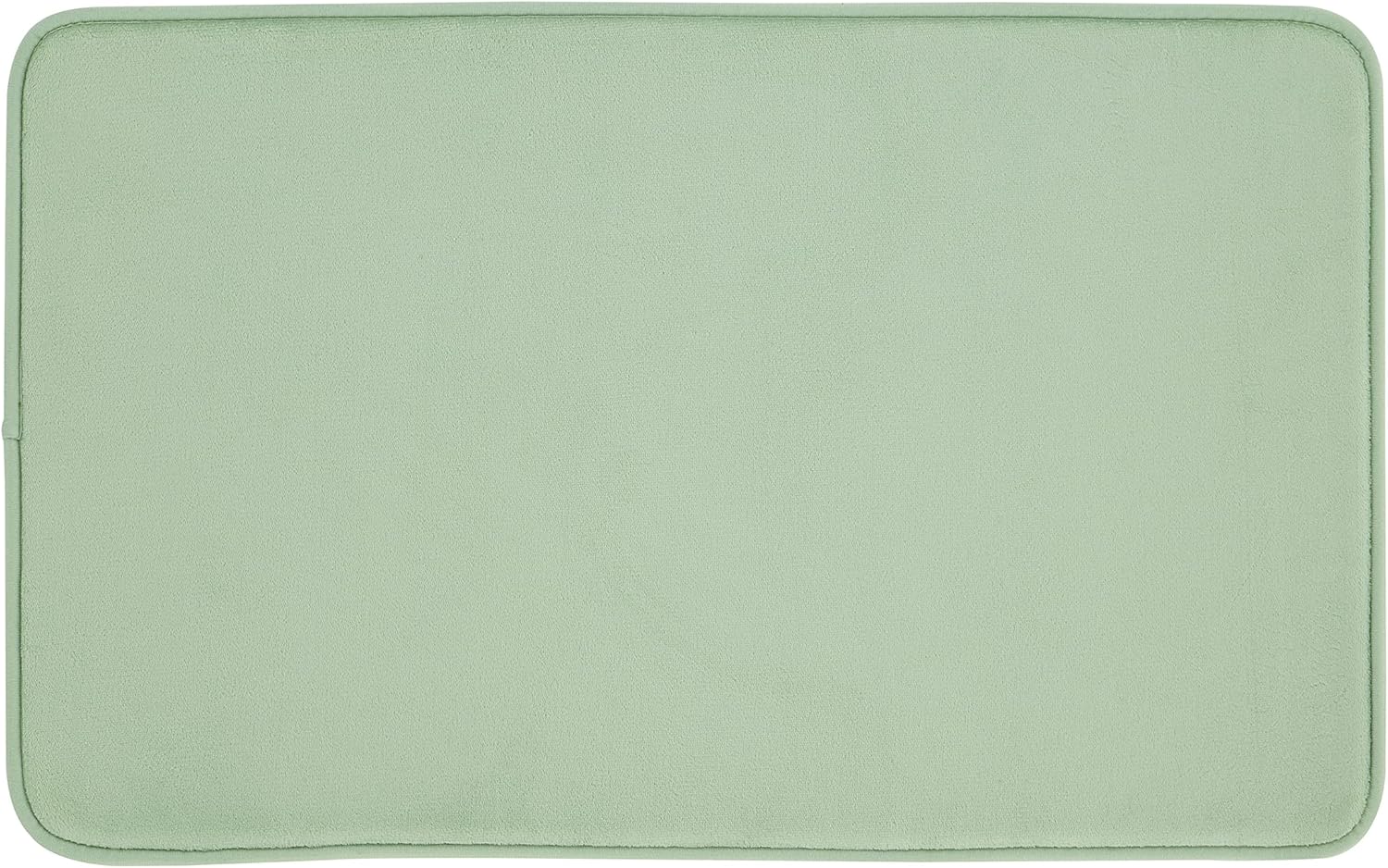 CATHERINE LANSFIELD : Anti-Bacterial Memory Foam Bath Mat - Sage Green - Image 4