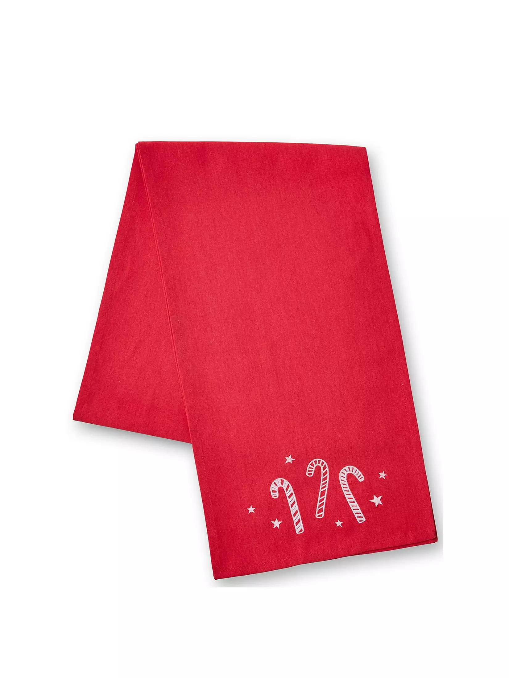 CATHERINE LANSFIELD Christmas Candy Cane Table Runner 33x220cm - Image 3