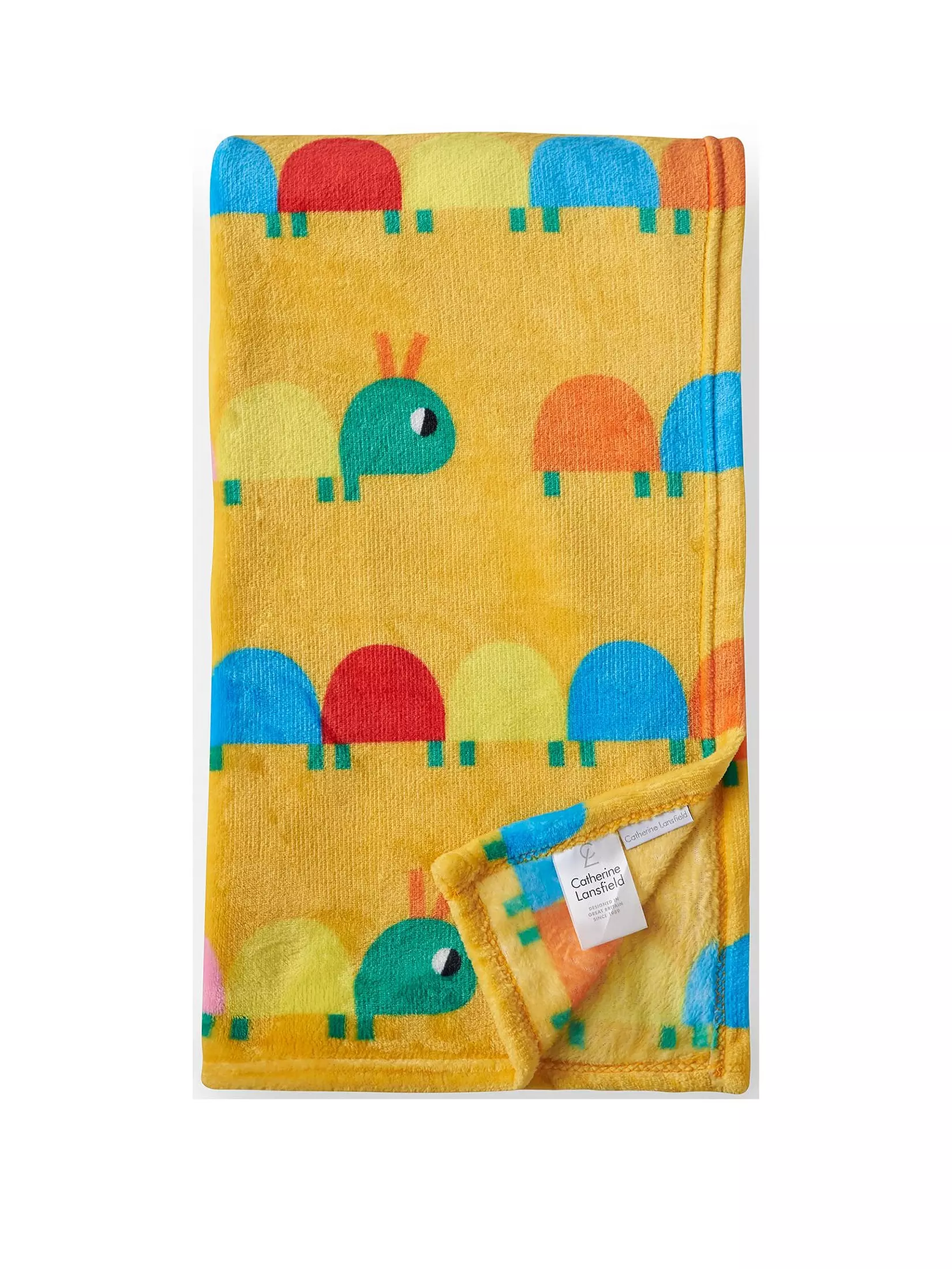 CATHERINE LANSFIELD Curious Caterpillar Blanket Throw - Image 3