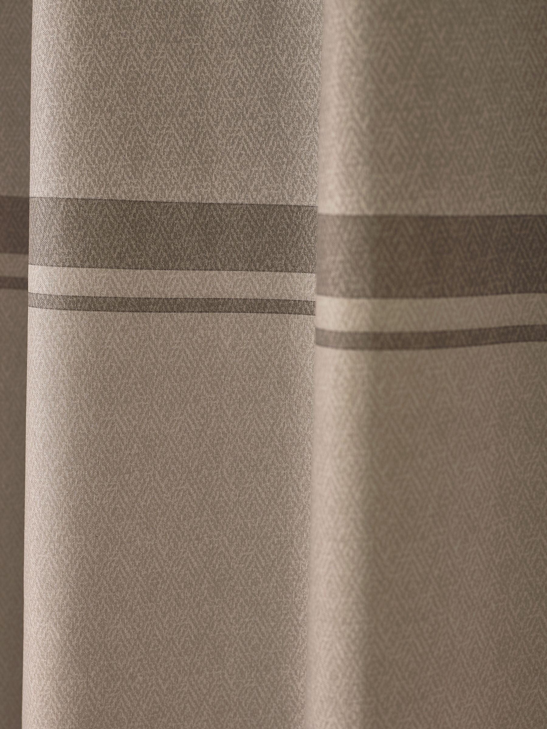 CATHERINE LANSFIELD Melville Lined Eyelet Curtains - Natural - Image 3