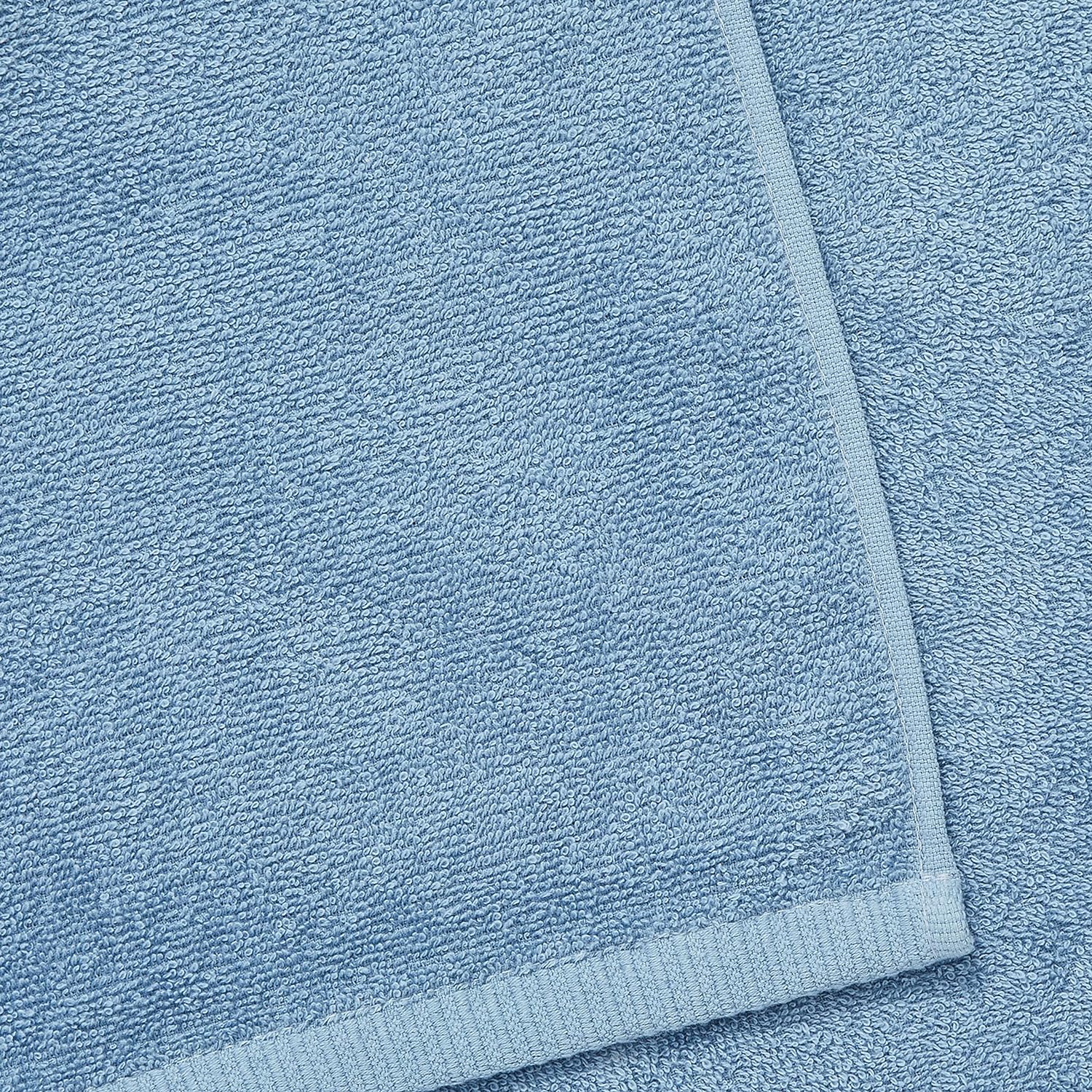 CATHERINE LANSFIELD Quick Dry Cotton Towel - Blue (Available in 3 Sizes) - Image 2