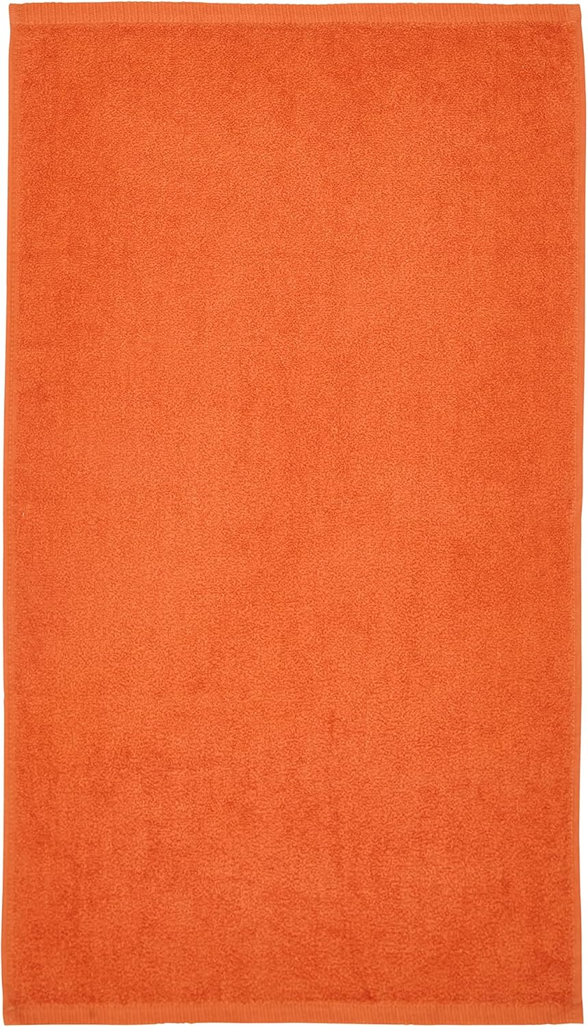 CATHERINE LANSFIELD : Quick Dry Cotton Towel - Orange (Available in 3 Sizes) - Image 3