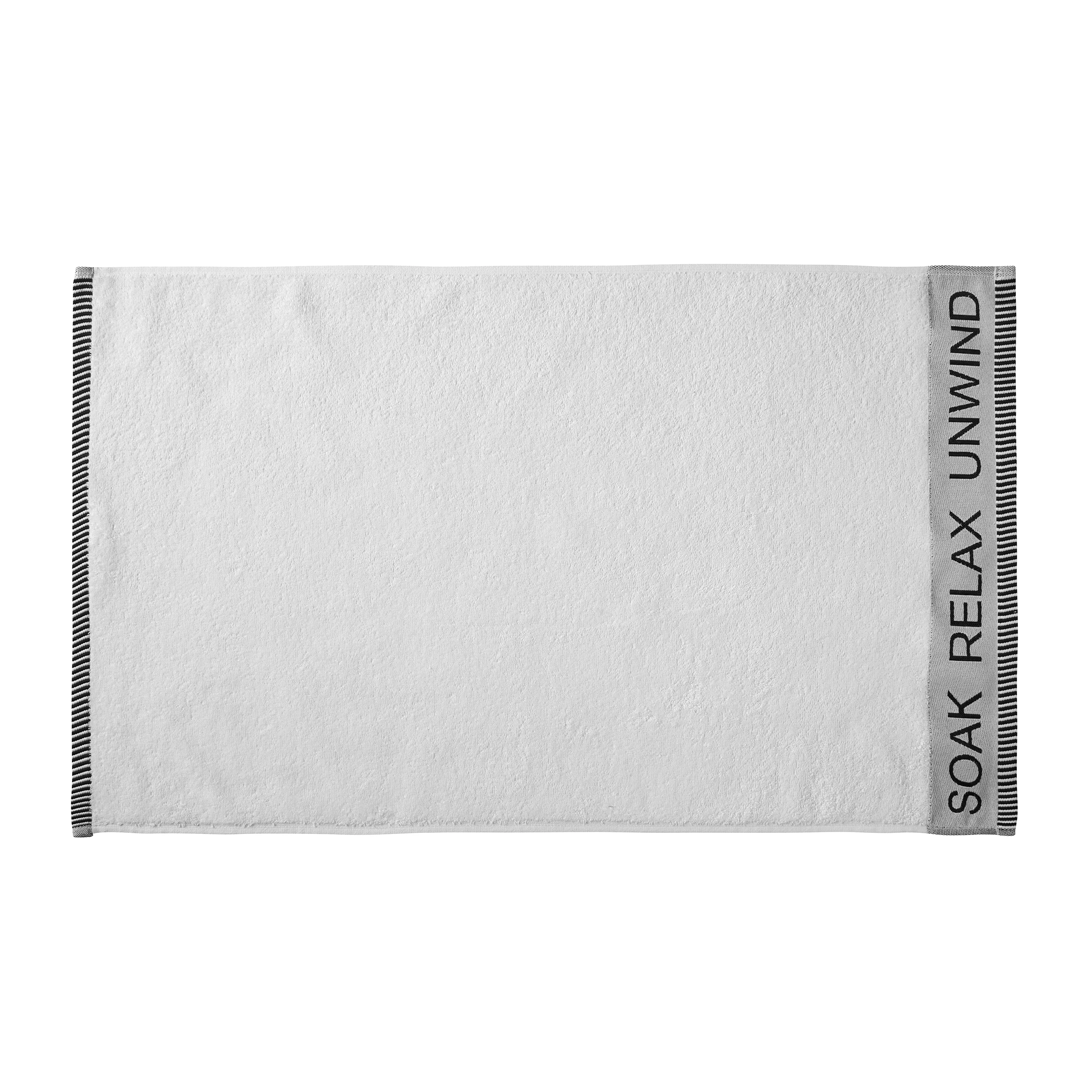 CATHERINE LANSFIELD Relax And Unwind Towel Collection - White (Available in 3 Sizes) - Image 5
