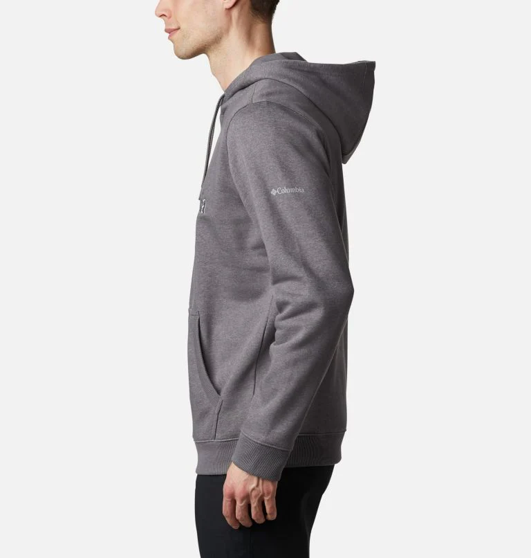 COLUMBIA Men's CSC Basic Logo II Hoodie - Grey - Image 3
