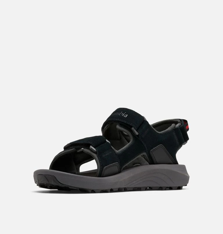 COLUMBIA : Men’s Trailstorm™ Hiker 3 Strap Sandal - Black - Image 3