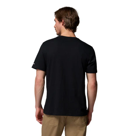 COLUMBIA Men's CSC Seasonal Graphic Tee - Black - Image 4