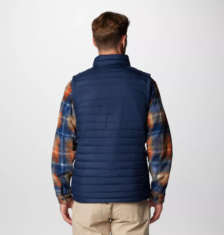 COLUMBIA Men's Silver Falls II Gilet - Navy - Image 3