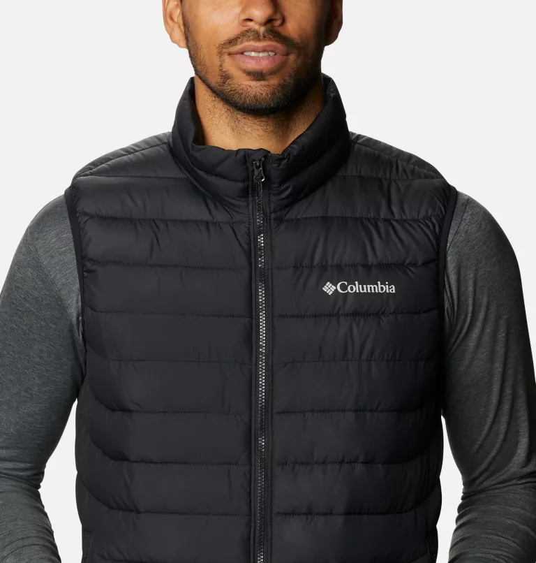 COLUMBIA Men's Powder Lite Vest - Black - Image 4