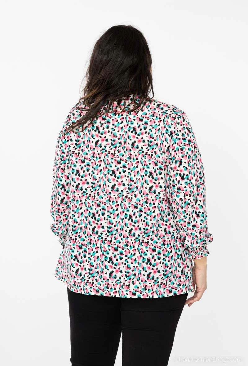 COPE CLOTHING : Curve Collection Printed top - Image 4