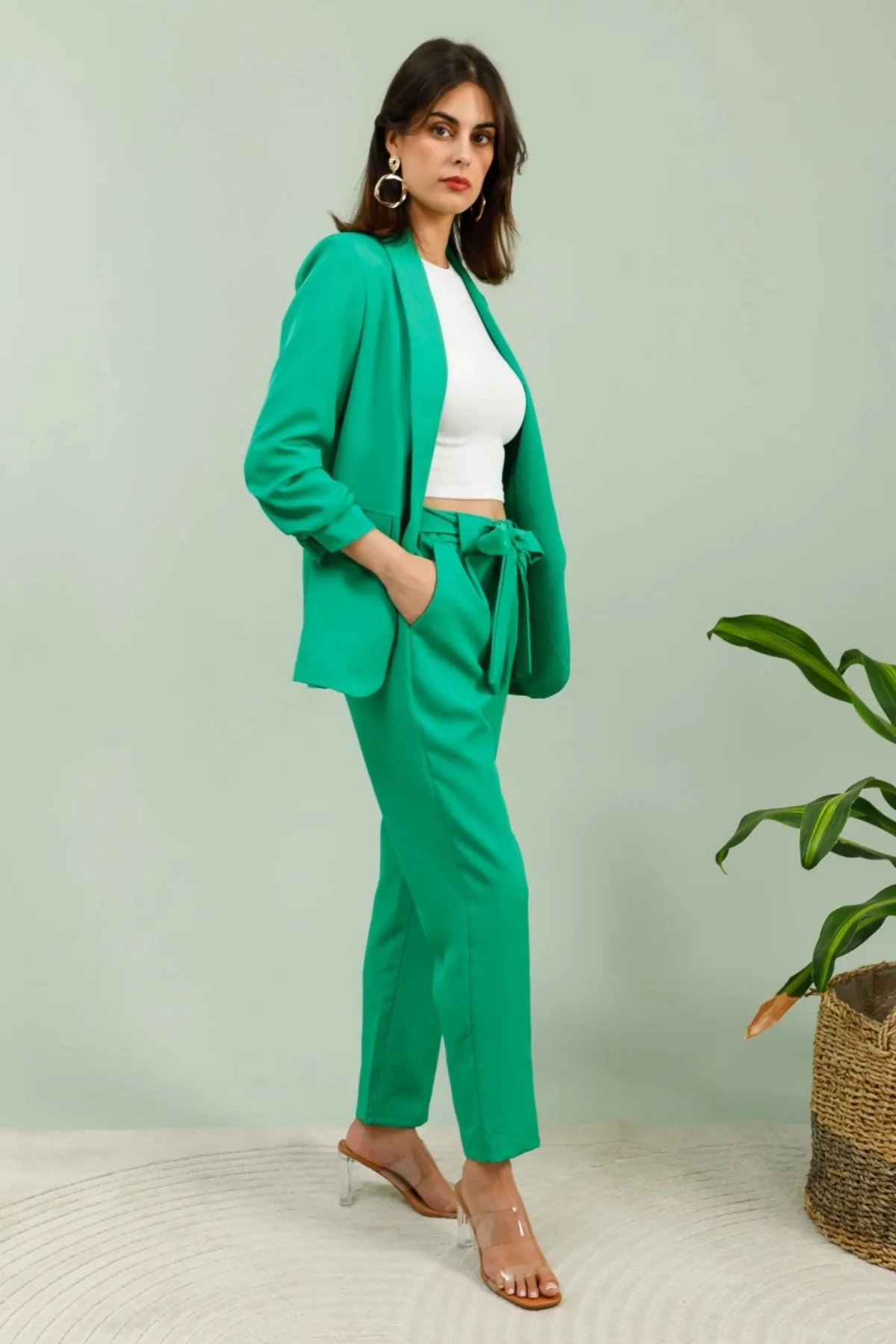 COPE CLOTHING Woman's 2-piece Suit - Green - Image 2