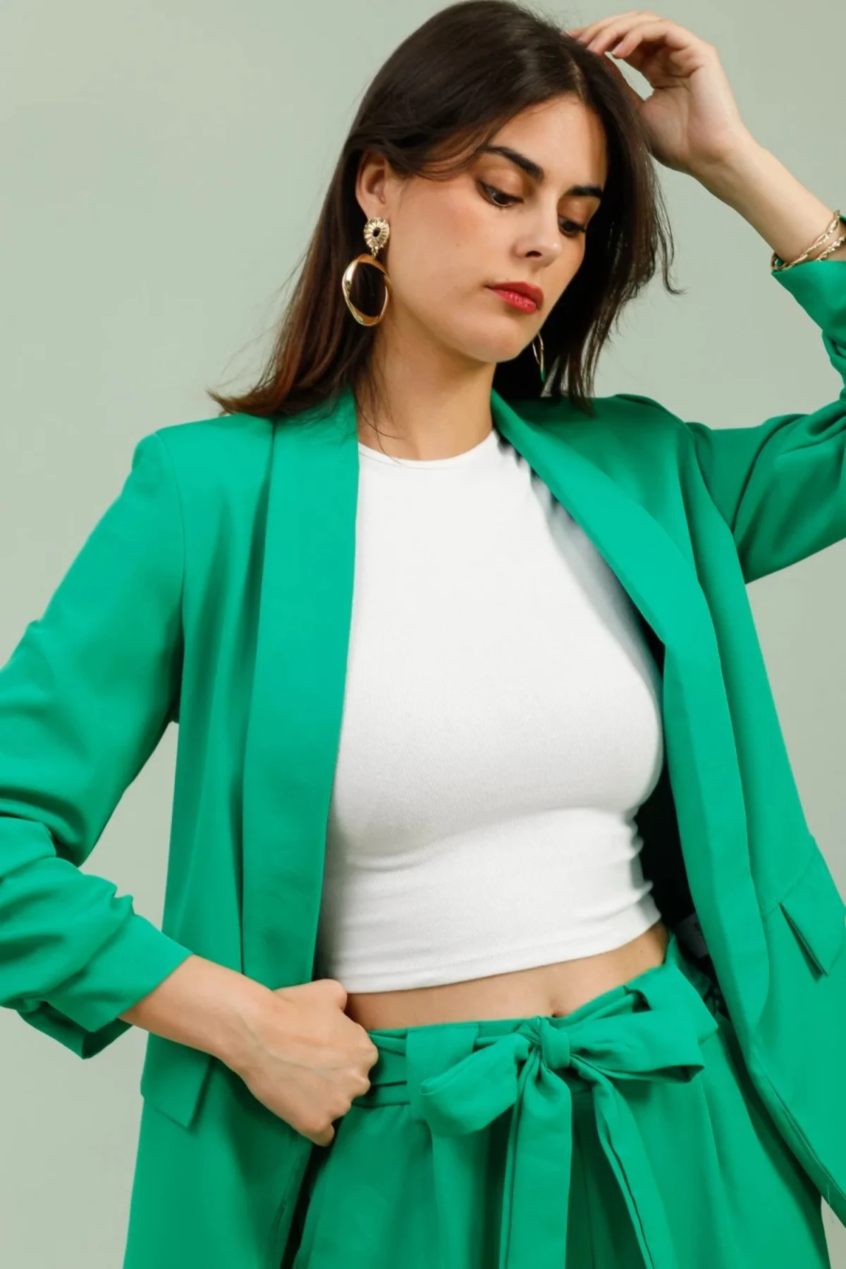 COPE CLOTHING Woman's 2-piece Suit - Green - Image 3