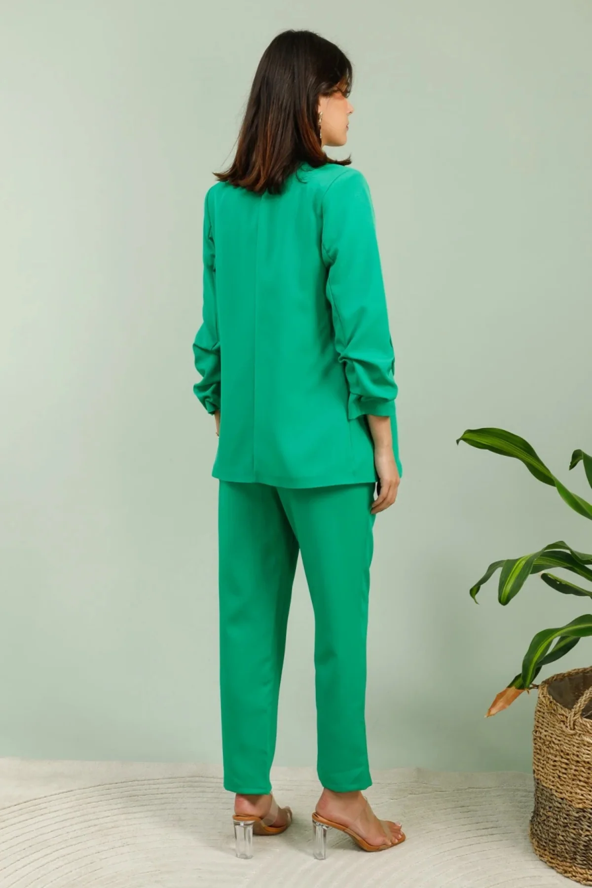COPE CLOTHING Woman's 2-piece Suit - Green - Image 4