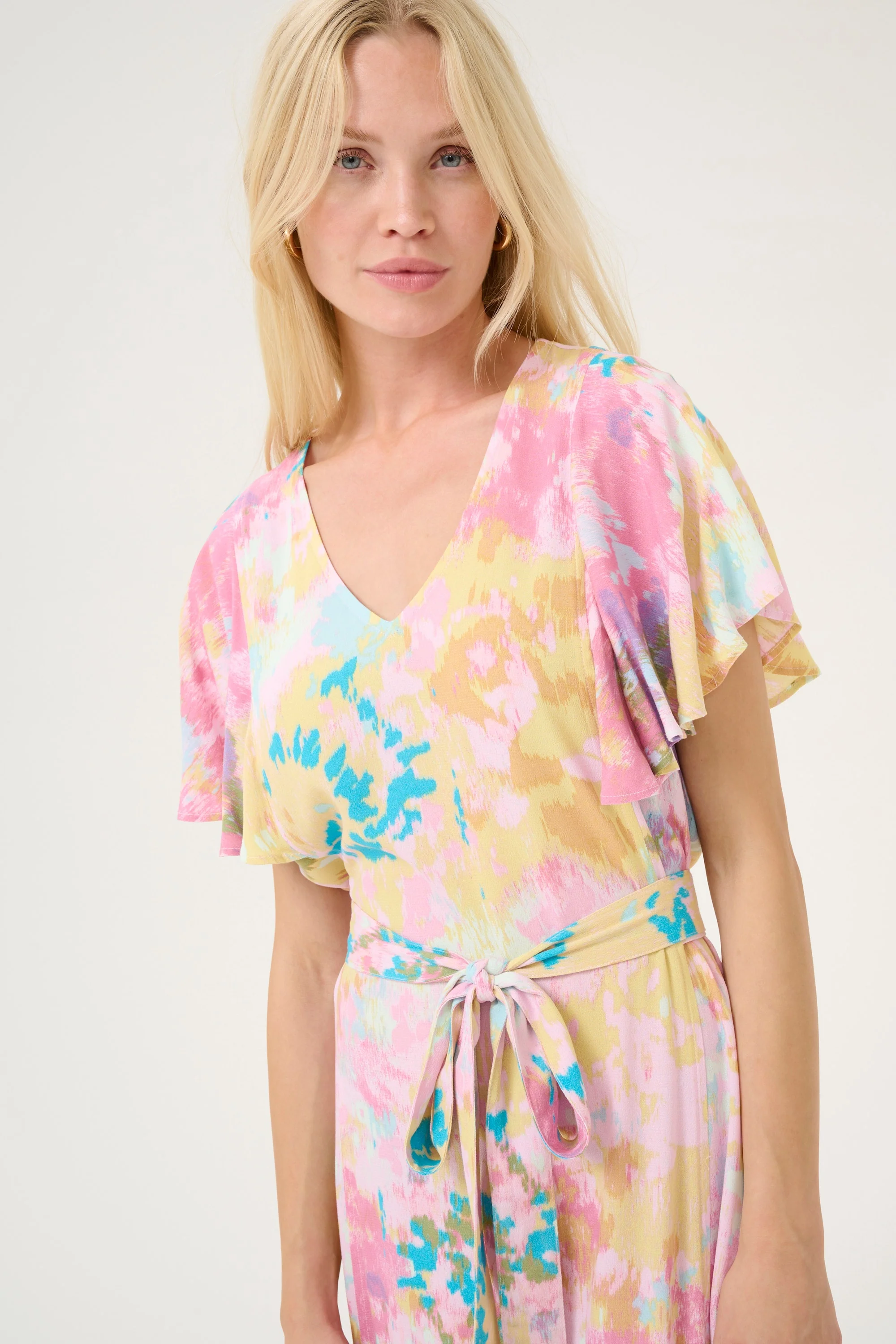 CULTURE Valerie Pastel Printed Dress - Image 2