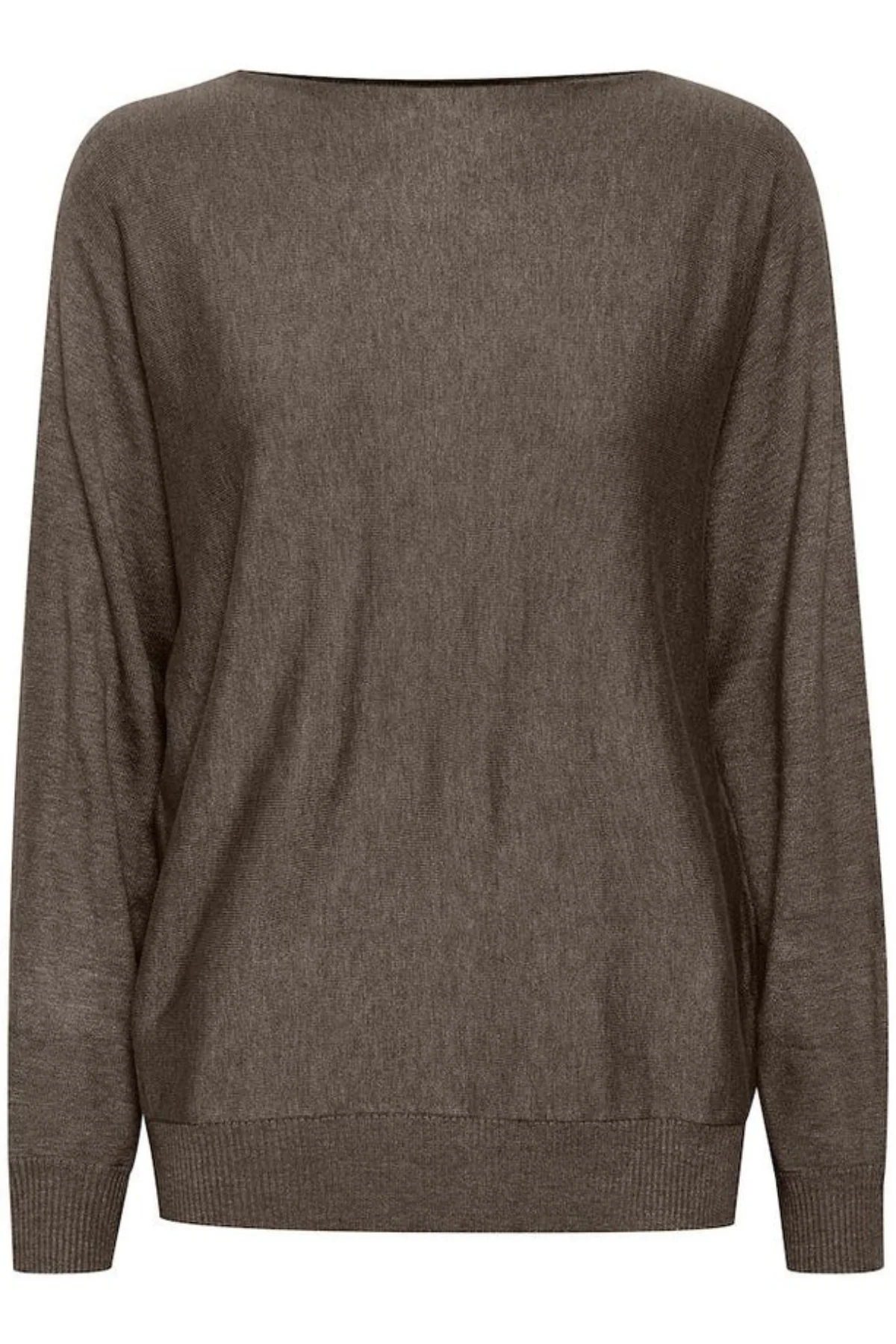 CULTURE Annemarie Batwing Jumper - Brown