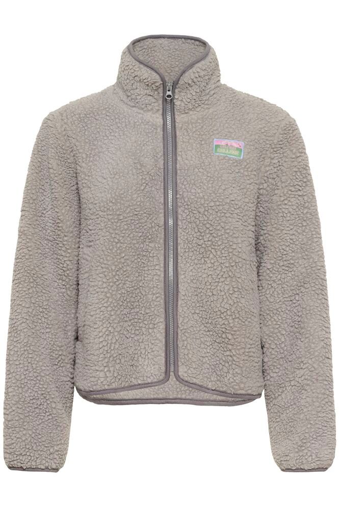 CULTURE Catina Teddy Jacket - Grey - Image 8