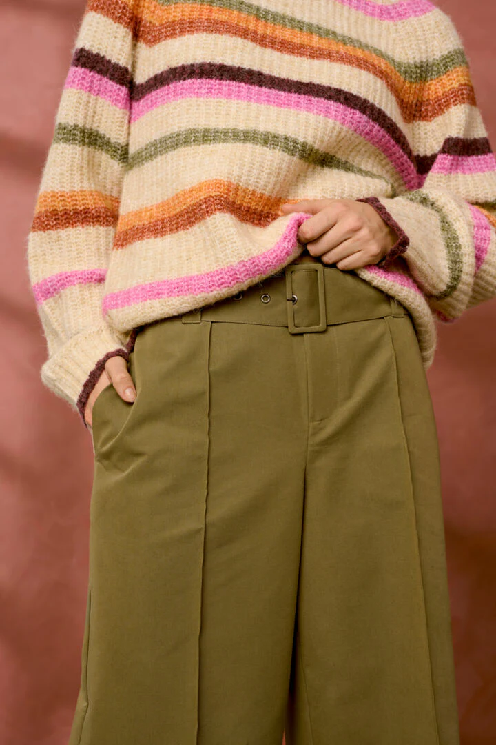 CULTURE : Evi Wide Leg Pants - Image 4