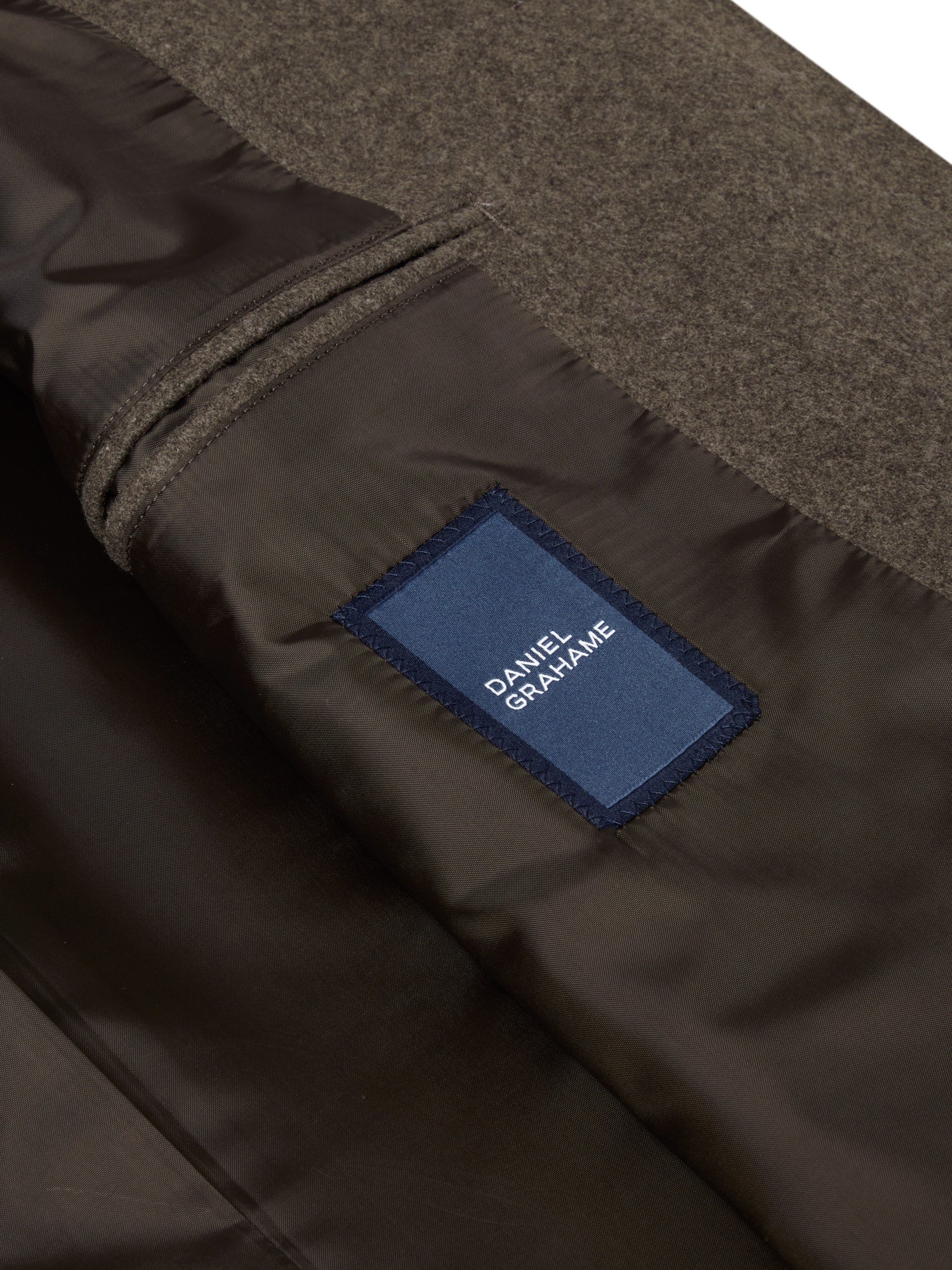 DANIEL GRAHAME Bales Tailored Coat - Taupe - Image 4