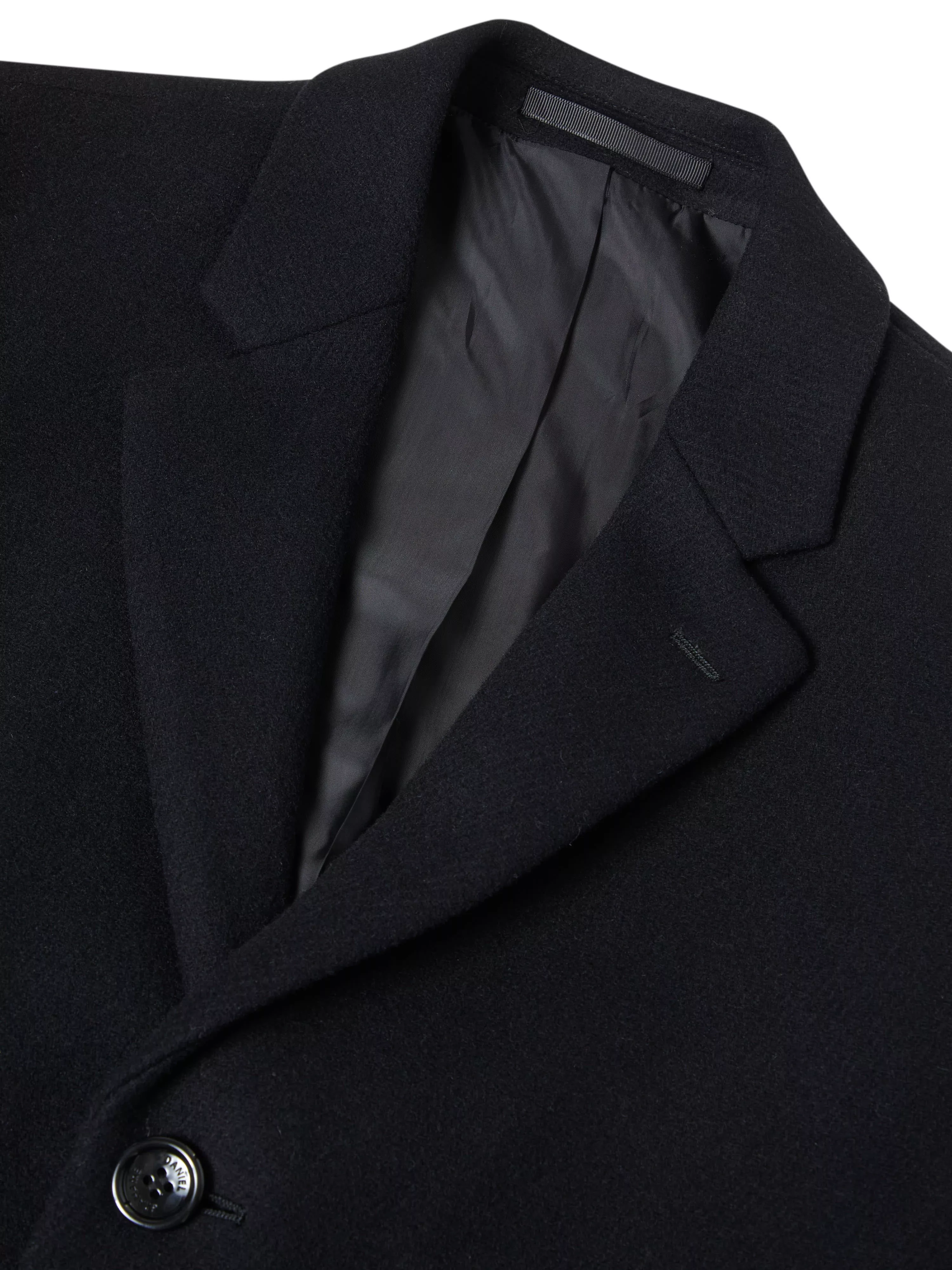 DANIEL GRAHAME Osbourne Tailored Coat - Black - Image 2