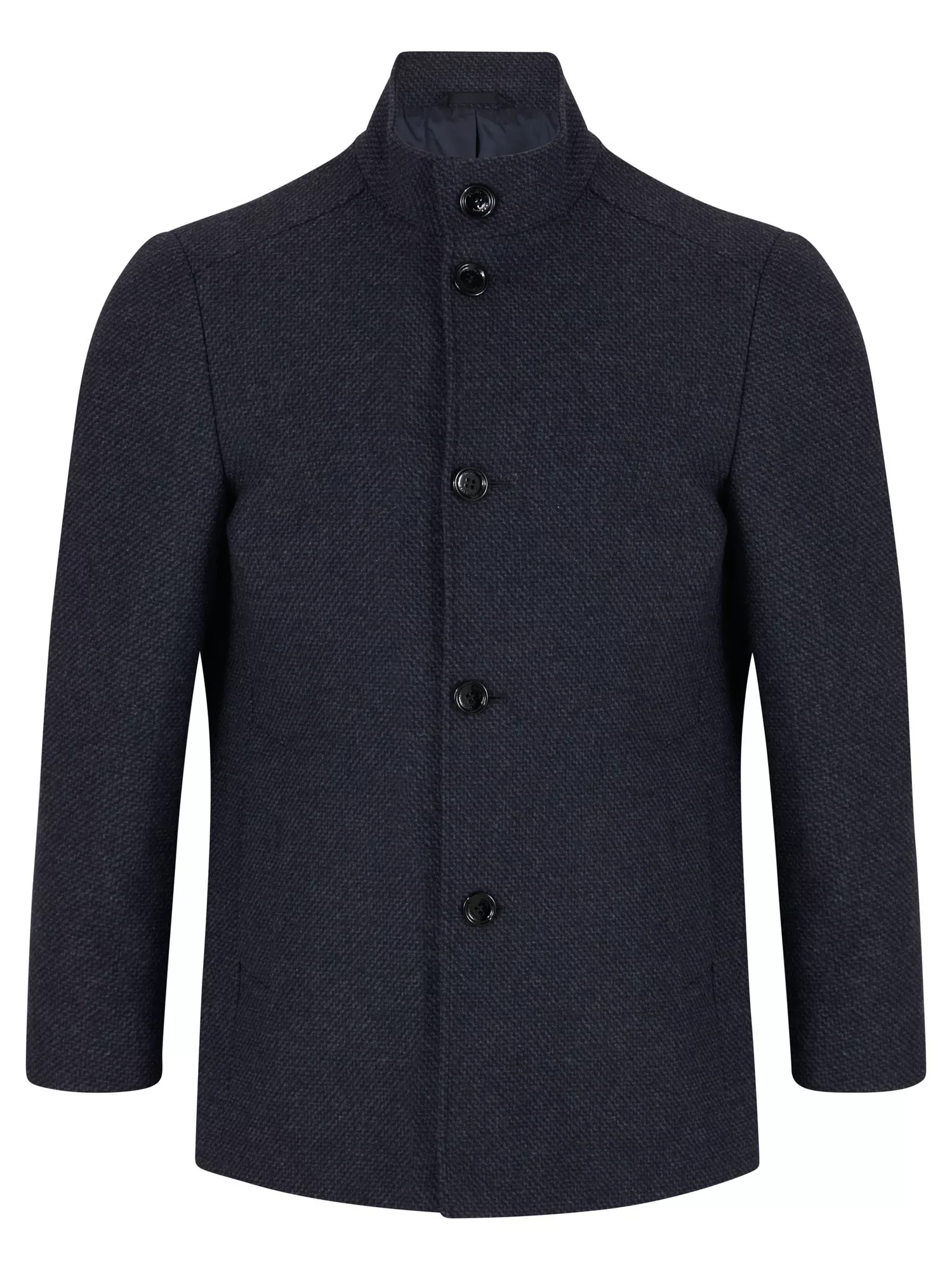 DANIEL GRAHAME Watson Tailored Coat - Dark Blue