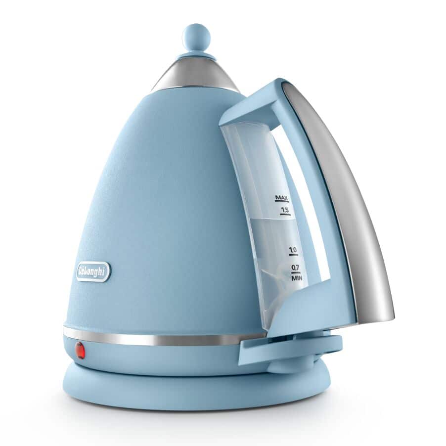 DeLONGHI : Argento Flora Kettle - Blue - Image 3